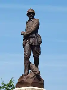 Monument aux morts de Taingy.