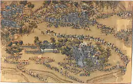 Description de l'image Taiping break out of the Qing encirclement at Fucheng.jpg.