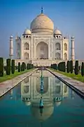 Le Taj Mahal à Agra.
