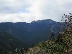 Vue de la face Est du mont Myōken.