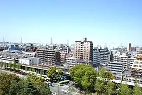 Vue générale de la station Takashimadaira