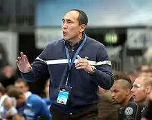 Talant Dujshebaev, joueur de 2001 à 2005 puis entraîneur de 2005 à 2013.