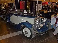 Coupé décapotable Talbot BA110 1935