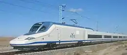 Rame Talgo 350, S 102 à la RENFE.