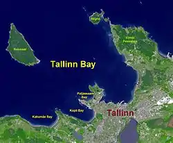 Baie de Tallinn.