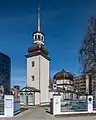 Église notre Dame de Kazan, rue Liivalaia.