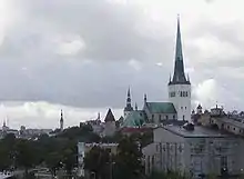 Église Oleviste de Tallinn.
