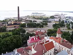 Près du port de Tallinn.