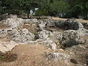 Ruines israéliennes, période talmudique (Ier  /  IIIe siècle).