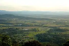 Vue du mont Tamborine.