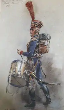 Tambour des Marins. Garde Consulaire. 1803