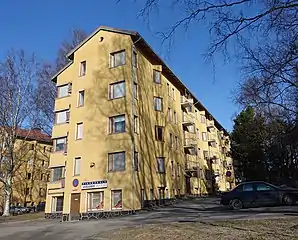 Une des maisons de Koskentie.