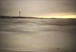 Le Näsijärvi en hiver.