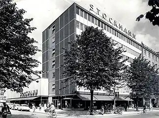 Tampere Stockmann à son emplacement d'origine Hämeenkatu 20.