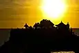 Coucher de soleil sur Tanah Lot.