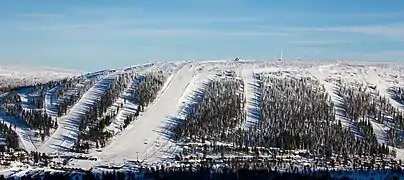 Pistes de ski de Tandådalen.