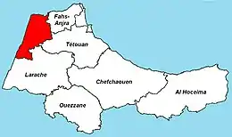 Carte de la circonscription.