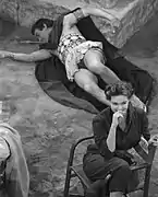 Tania Weber et Anthony Quinn dans Ulysse 1954