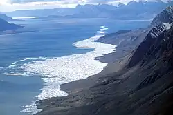 Le fjord Tanquary vers le sud