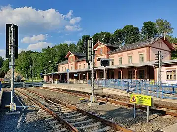 Gare ferroviaire.