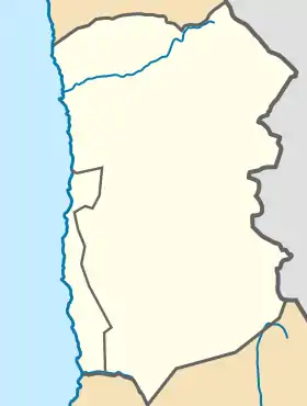 Voir sur la carte administrative de la région de Tarapacá