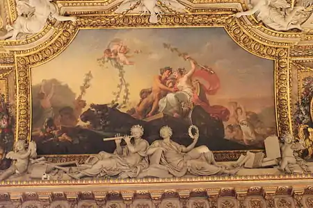 L’Automne ou Le Triomphe de Bacchus et d’Ariane (1769), Paris, musée du Louvre, Galerie d'Apollon.