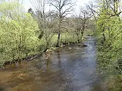 La Tardes au pont de la RD 65.