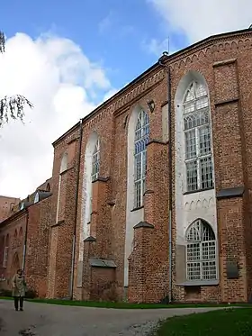 Le Musée de l'Université de Tartu dans les restes de la Cathédrale de Tartu
