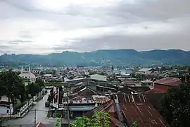 Panorama de la ville de Tarutung.