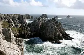 Pointe de Pen-Hir et son « tas de pois »