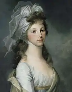 Portrait de la reine Louise de Prusse (1776-1810), 1797, huile.