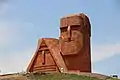 Un des monuments symbôles du Karabagh : Nous sommes nos montagnes