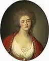 La princesse Tatiana Vassilievna Ioussoupova (née von Engelhart), épouse du précédent. Œuvre du peintre Jean-Louis Voille, XVIIIe siècle, Musée de l'Ermitage.
