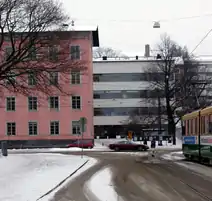 L'agrandissement du Centre d'éducation des adultes, Helsinki (Taucher, 1927) (1959)