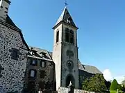 L'église de Taussac.