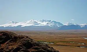 Le massif du Tavan-Bog, plateau de l'Oukok.