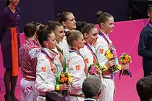 Description de l'image Team Belarus - Rhythmic Gymnastics Group All-Around.jpg.