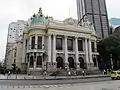 Le théâtre municipal de Rio de Janeiro datant de 1909.