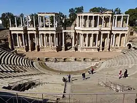 Théâtre roman d'Augusta Emerita (actuelle Mérida (Espagne))