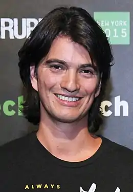 Adam Neumann ('17), co-fondateur de WeWork