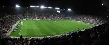 Stade Teddy de l'extérieur