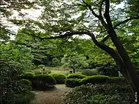 Jardin du Tokyo Metropolitan Teien Art Museum