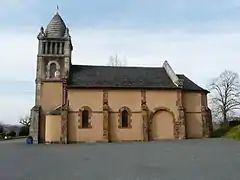 L'église Notre-Dame de la Nativité.