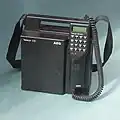 Téléphone portable des années 1980 fabriqué par AEG