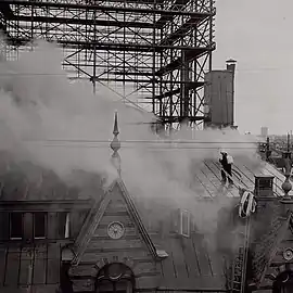 L'incendie de 1952.
