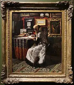 Telemaco Signorini, Non potendo aspettare (1867), Milan, Gallerie di Piazza Scala.