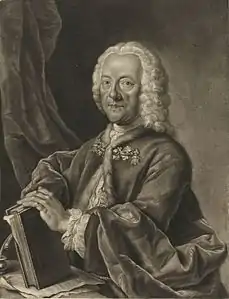 Portrait de Georg Philipp Telemann (1750).