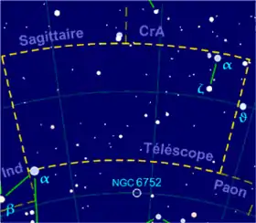 Image illustrative de l'article Télescope (constellation)