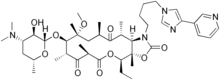 structure de la télithromycine