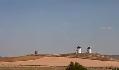 Les trois Moulins aux environs immédiats de Tembleque